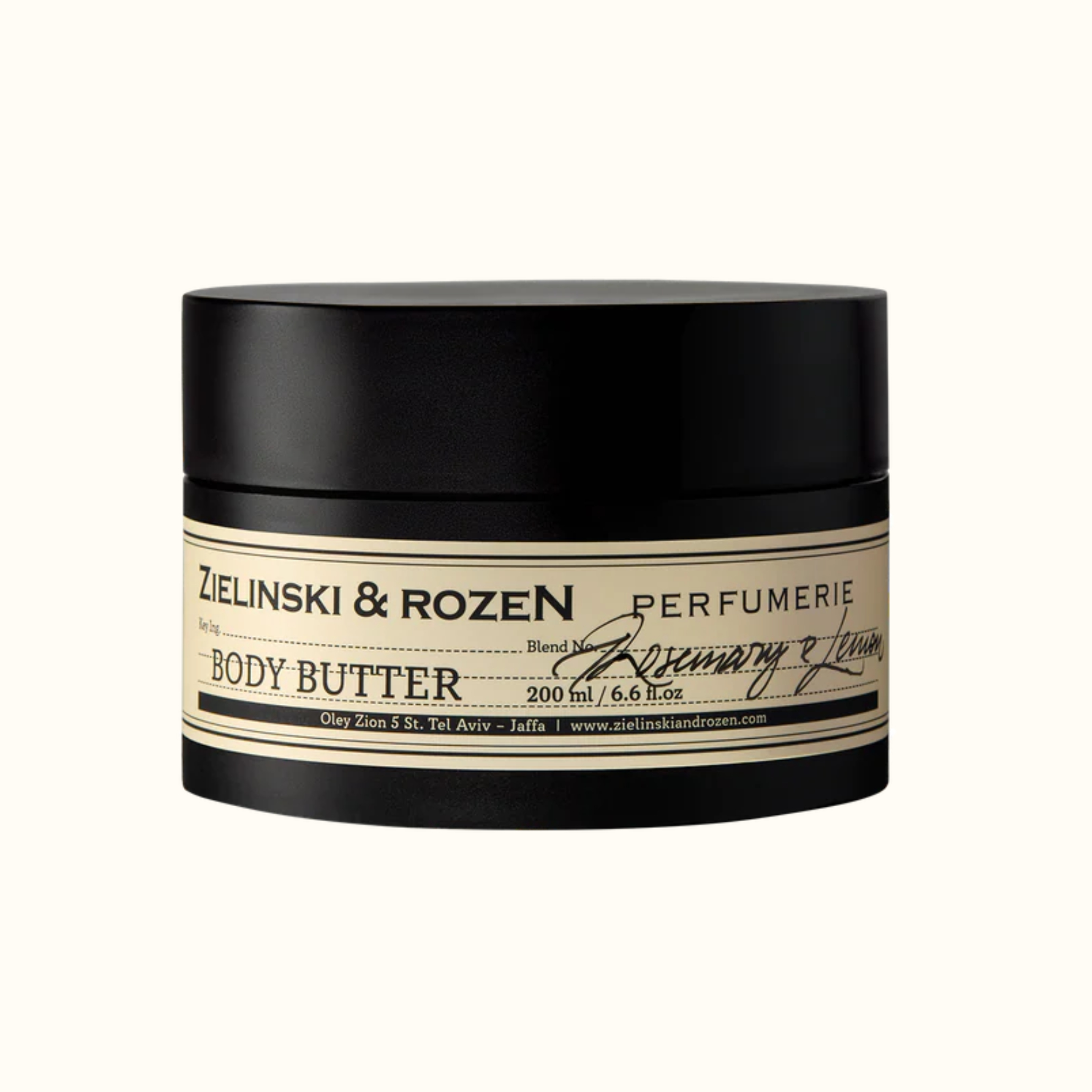 Body butter Rosemary & Lemon (200 ml)
