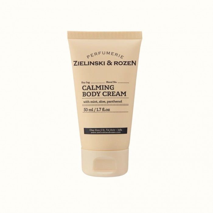 Заспокійливий крем для тіла Mint, Aloe, Panthenol (50 мл)