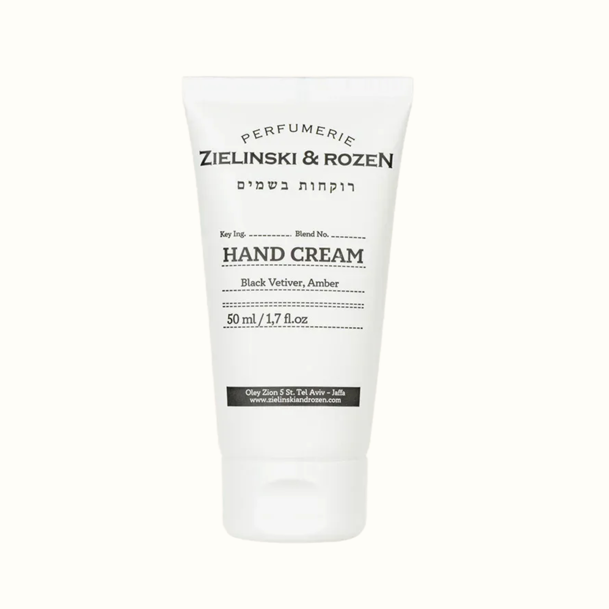 Крем для рук Black Vetiver, Amber (50мл)