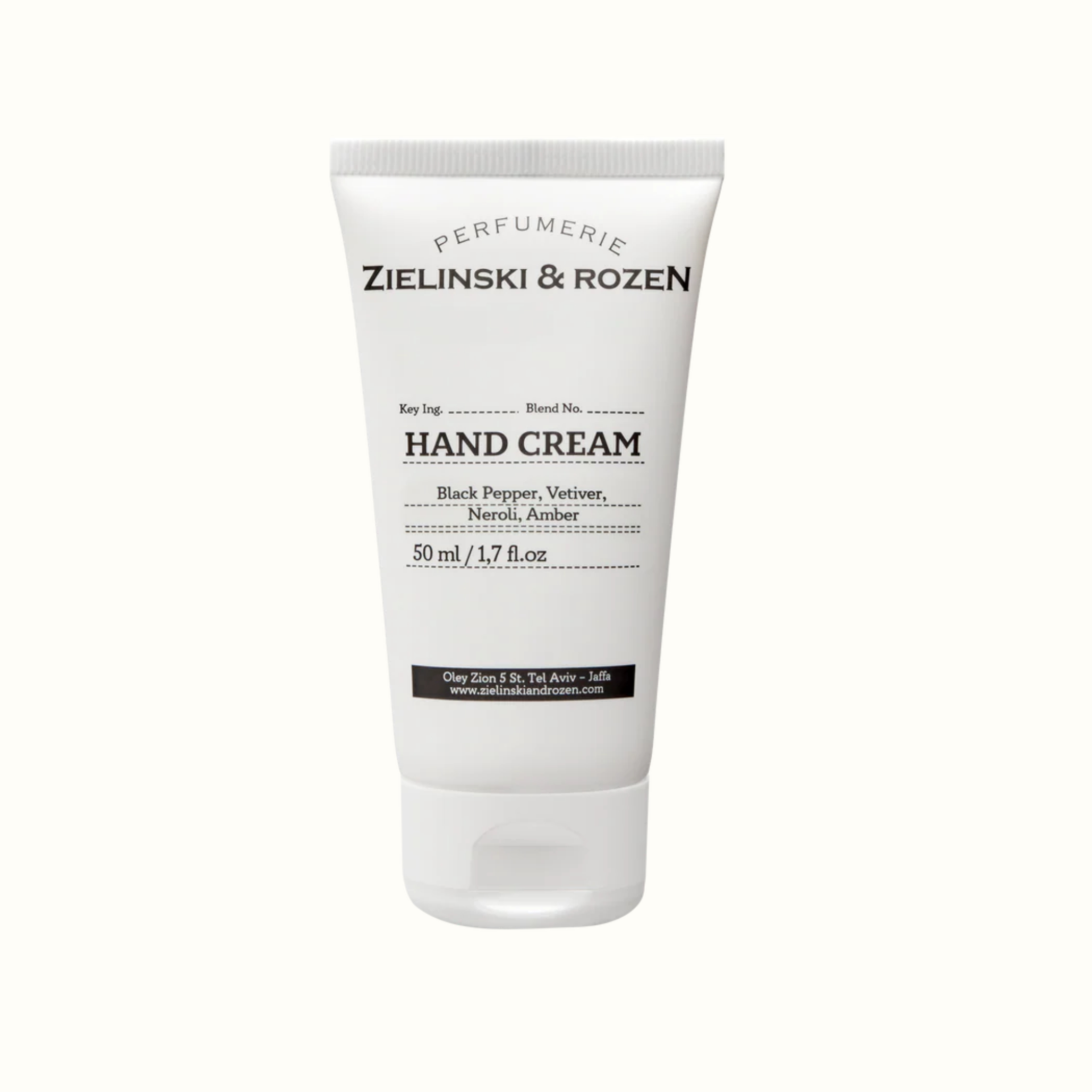 Крем для рук Black Pepper, Vetiver, Neroli, Amber (ex. Black Pepper & Amber, Neroli) (50мл)