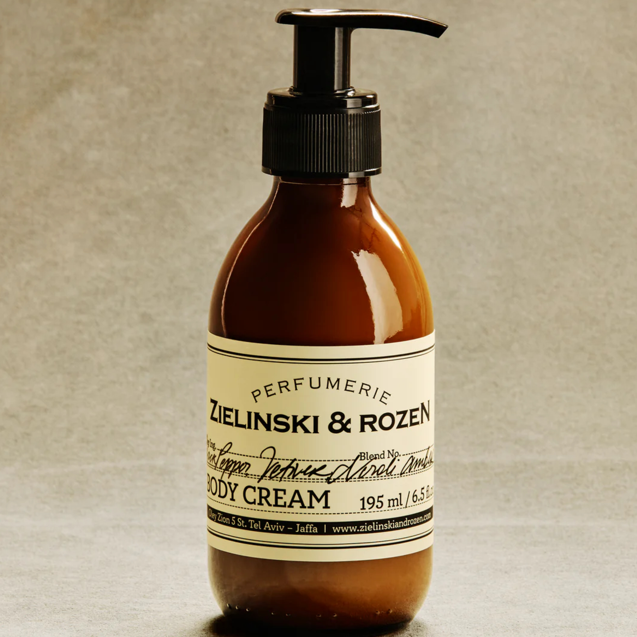 Крем для тіла Black Pepper, Vetiver, Neroli, Amber (ex. Black Pepper & Amber, Neroli) (195мл)