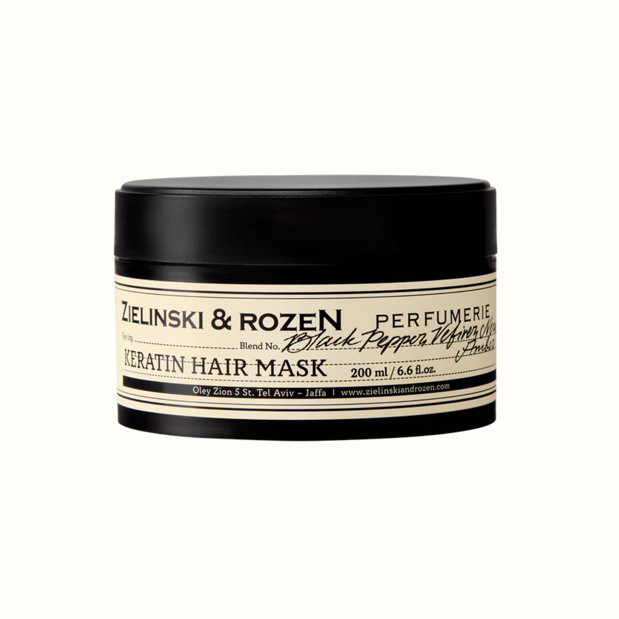 Кератиновая маска для волосся Black Pepper, Vetiver, Neroli, Amber (ex. Black Pepper & Amber, Neroli) (200мл)