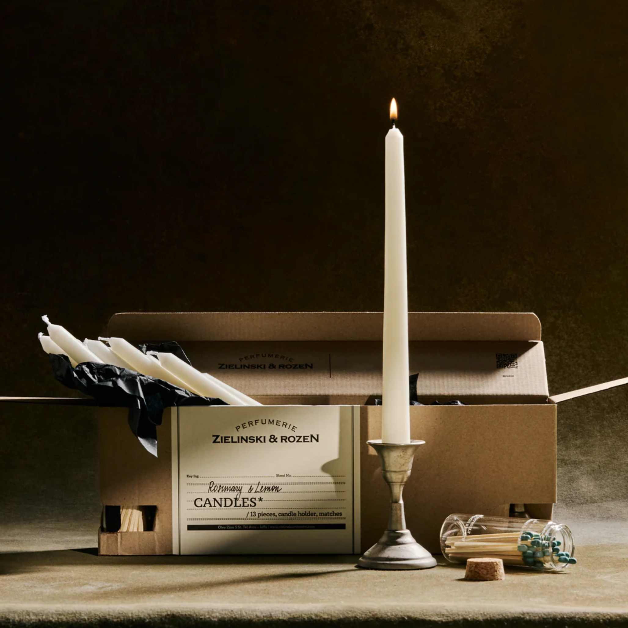 Набір ароматичних свічок Rosemary & Lemon