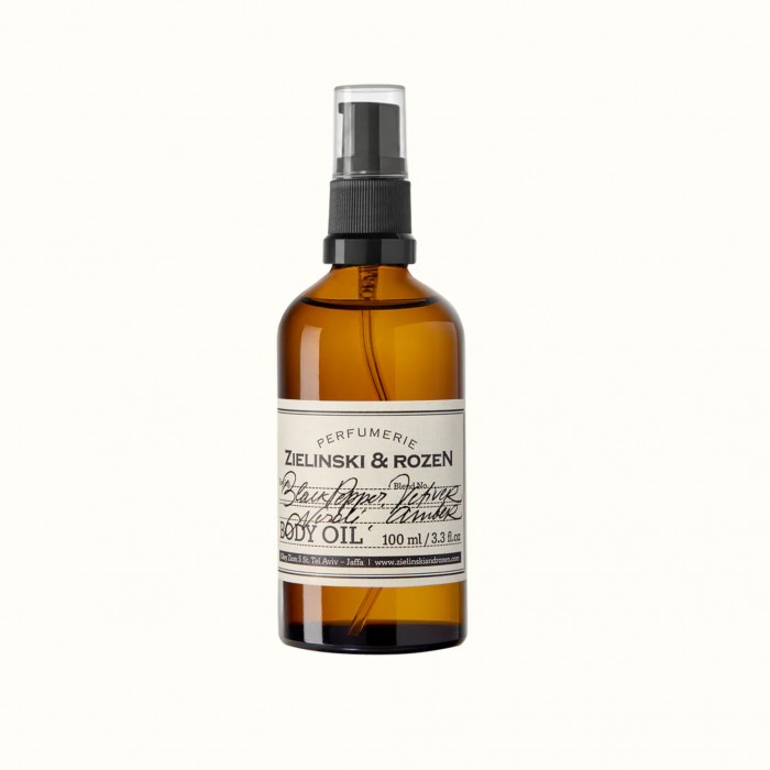  Олія для тіла Black Pepper, Vetiver, Neroli, Amber (ex. Black Pepper & Amber, Neroli) (100мл)