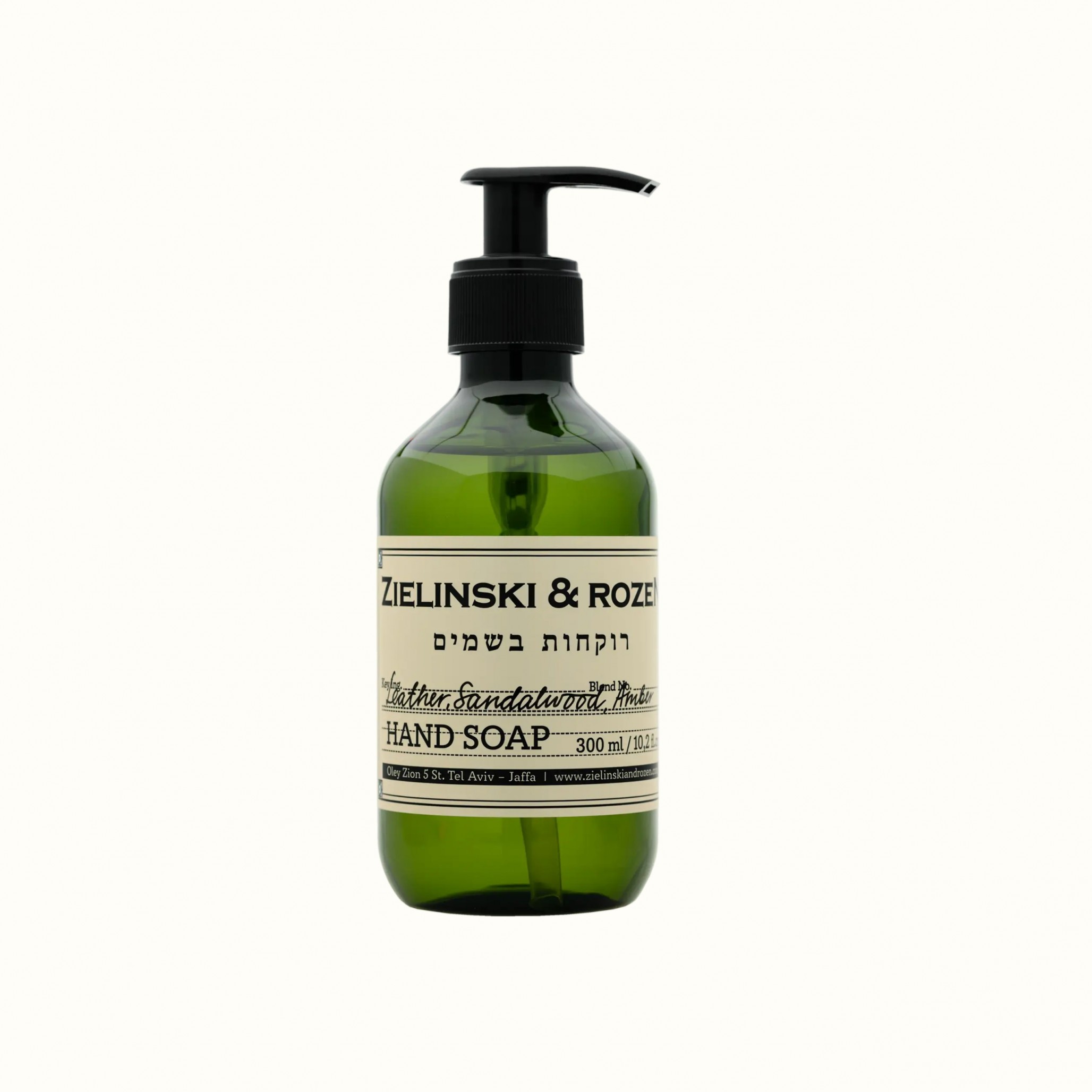 Жидкое мыло Leather, Sandalwood, Amber (300мл)