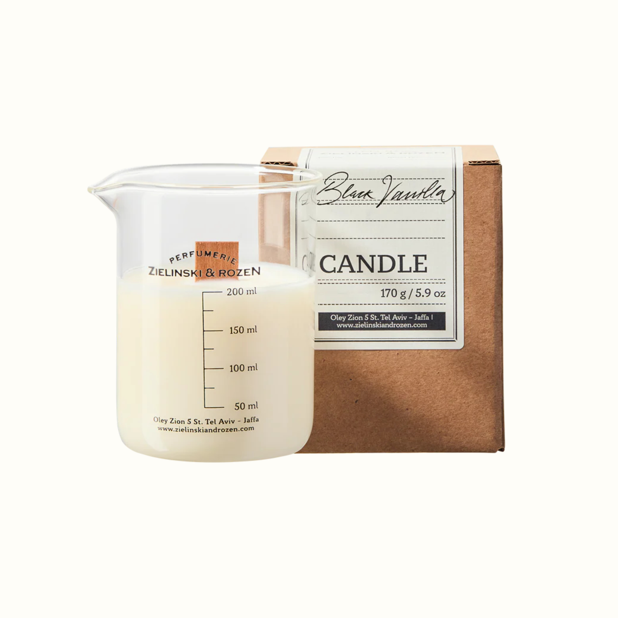 Свічка Black Vanilla (ex. Vanilla Blend) (170гр)