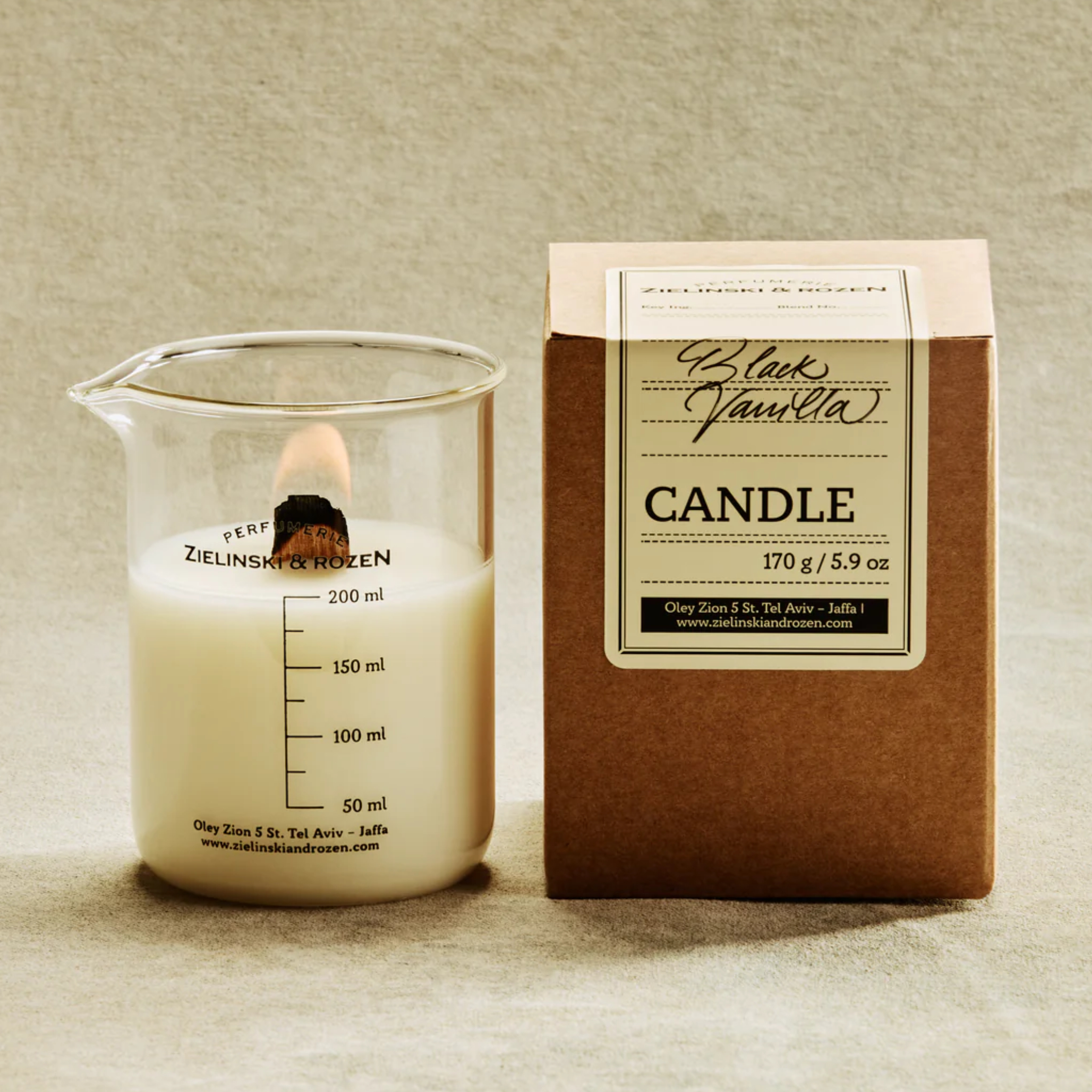 Свічка Black Vanilla (ex. Vanilla Blend) (170гр)