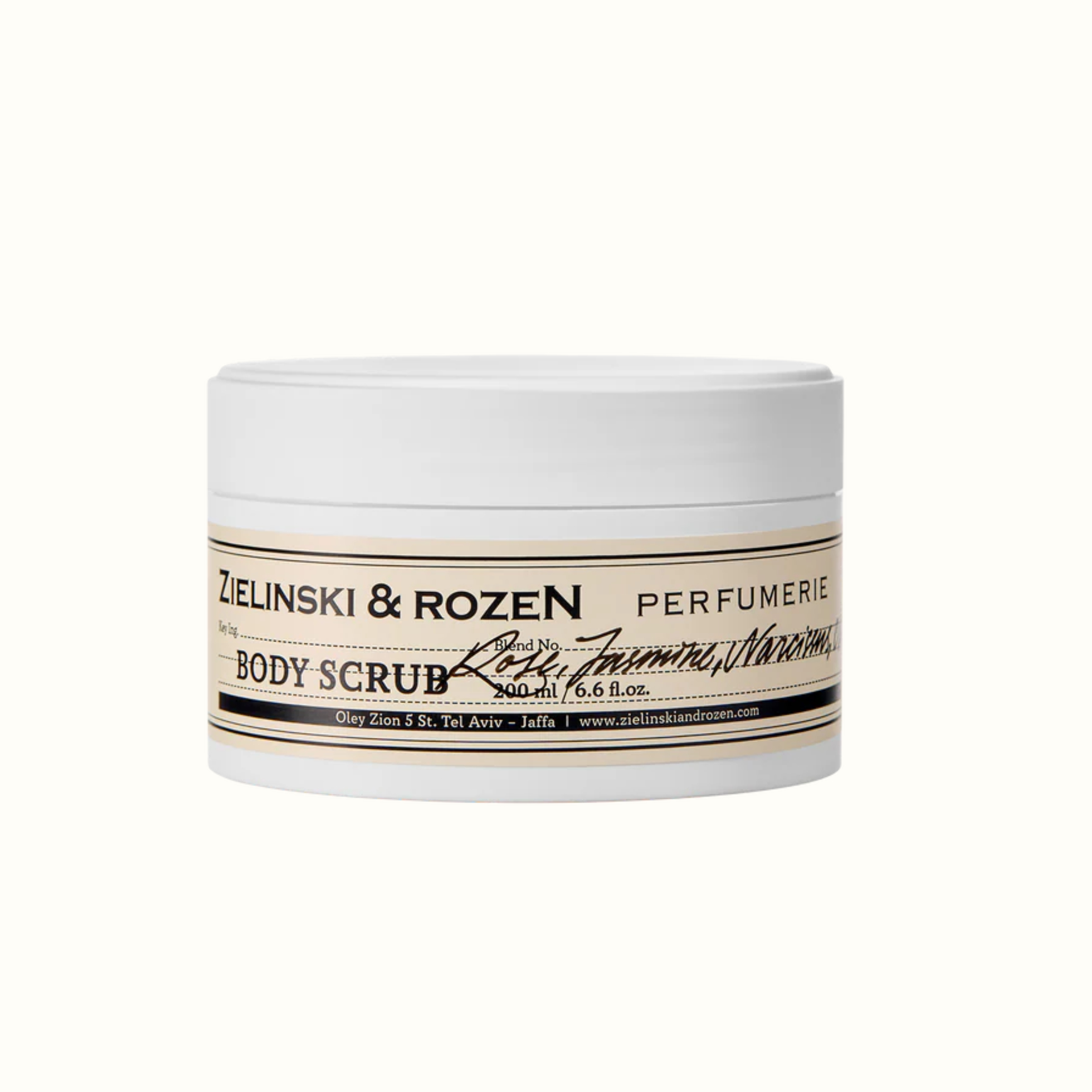  Скраб для тіла Rose, Jasmine, Narcissus, Musk (200мл)