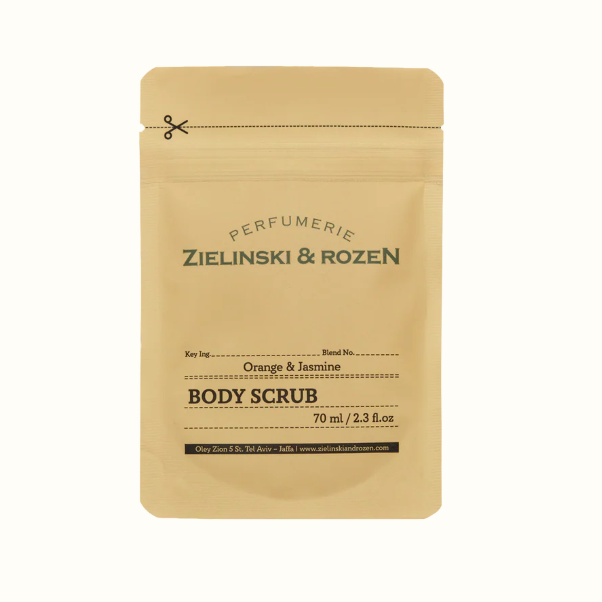 Скраб для тіла Orange & Jasmine (ex. Orange & Jasmine, Vanilla) (70мл)