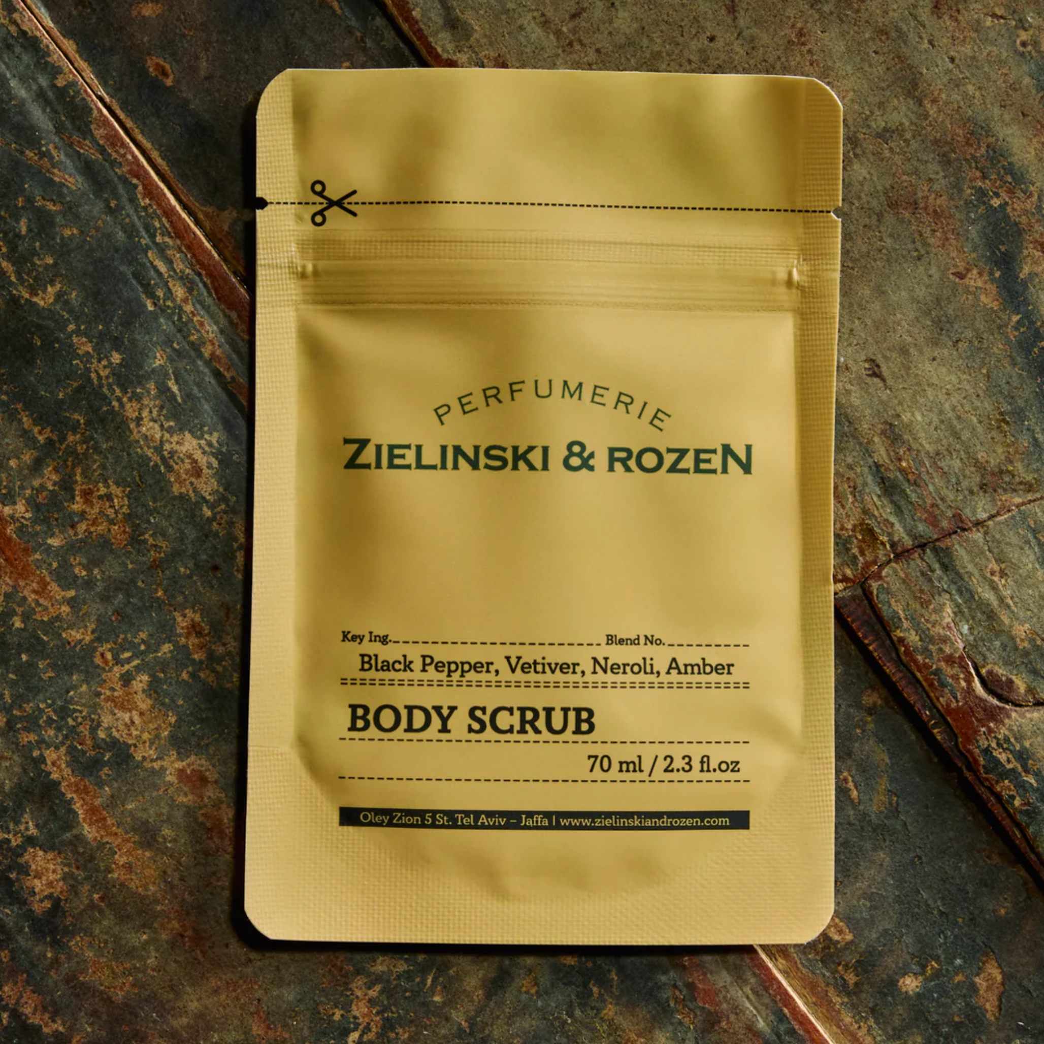  Скраб для тіла Black Pepper, Vetiver, Neroli, Amber (ex. Black Pepper & Amber, Neroli) (70мл)