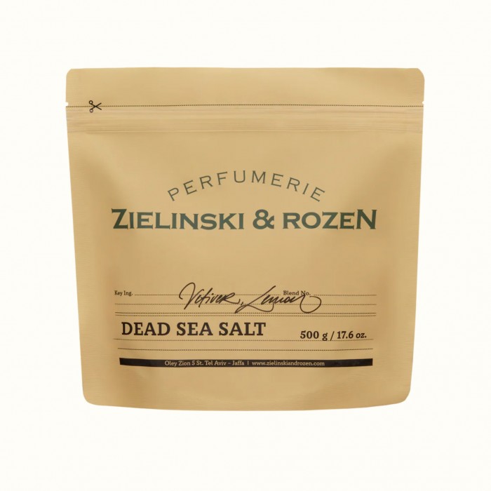 Сіль мертвого моря Vetiver, Lemon (ex. Vetiver & Lemon, Bergamot) (500гр)