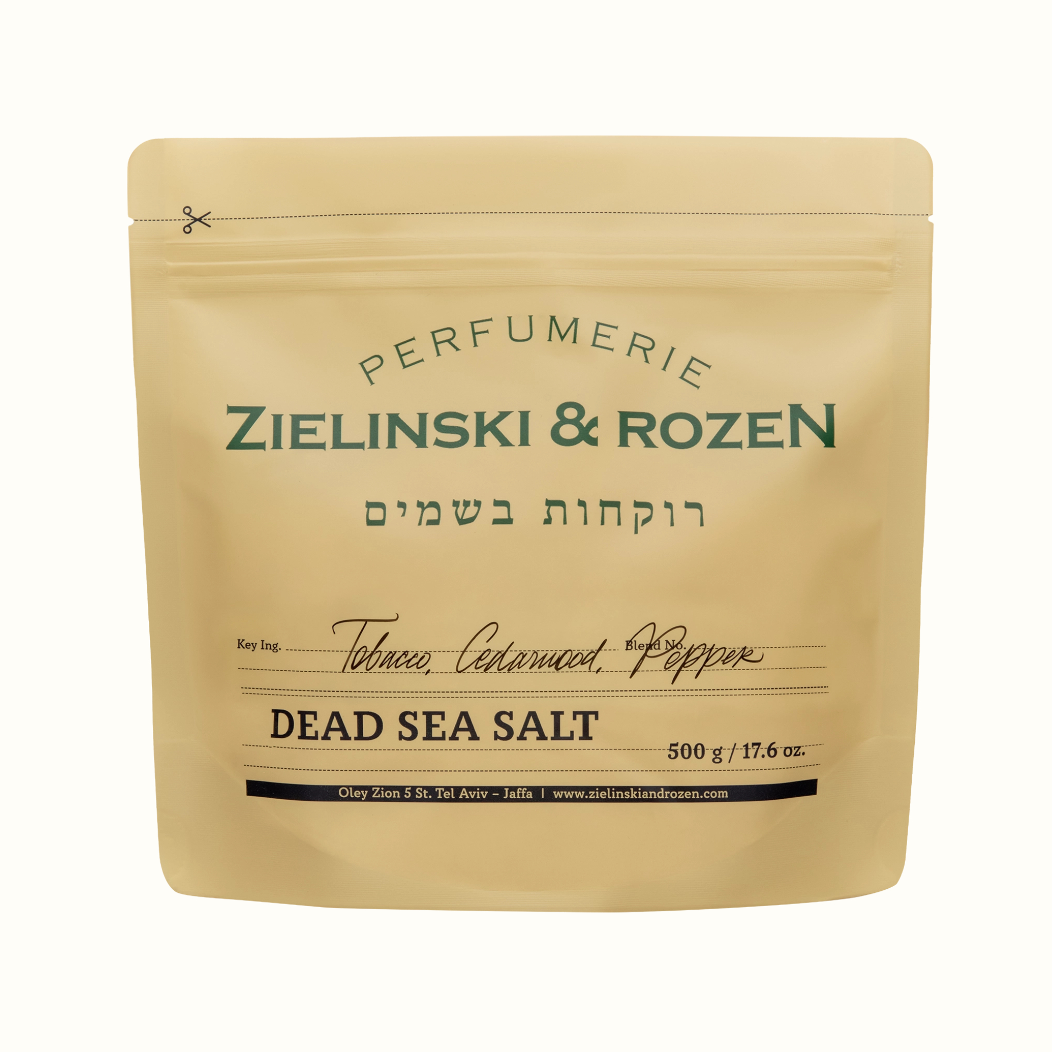 Сіль мертвого моря Tobacco, Cedarwood, Pepper (ex. Fiction) (500гр)