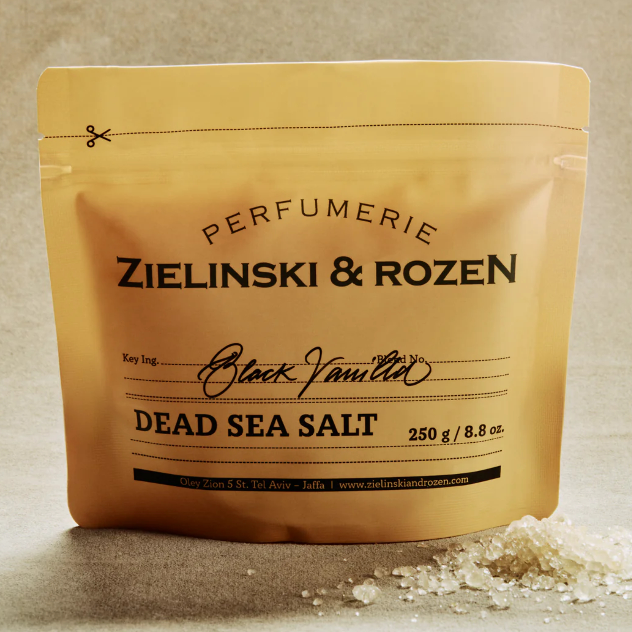 Сіль мертвого моря Black Vanilla (ex. Vanilla Blend) (250гр)