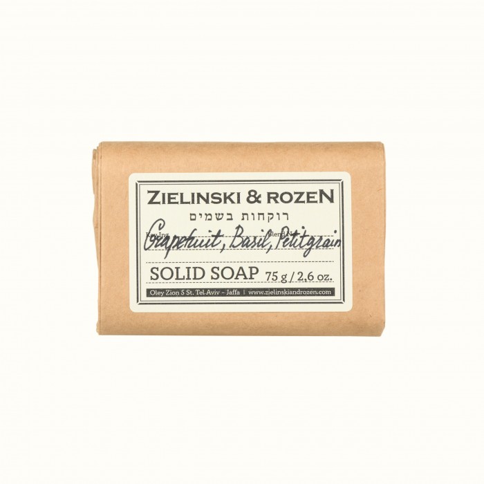 Тверде мило Grapefruit, Basil, Petitgrain (75гр)