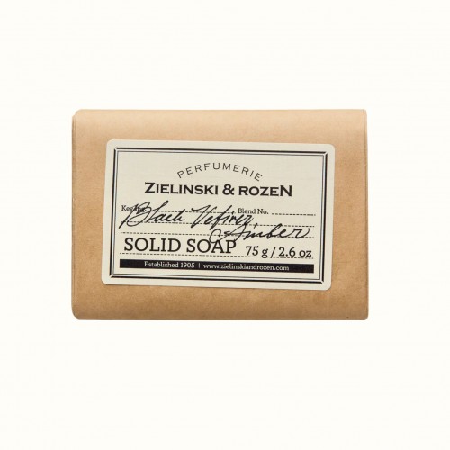  Тверде мило Black Vetiver & Amber (75гр)